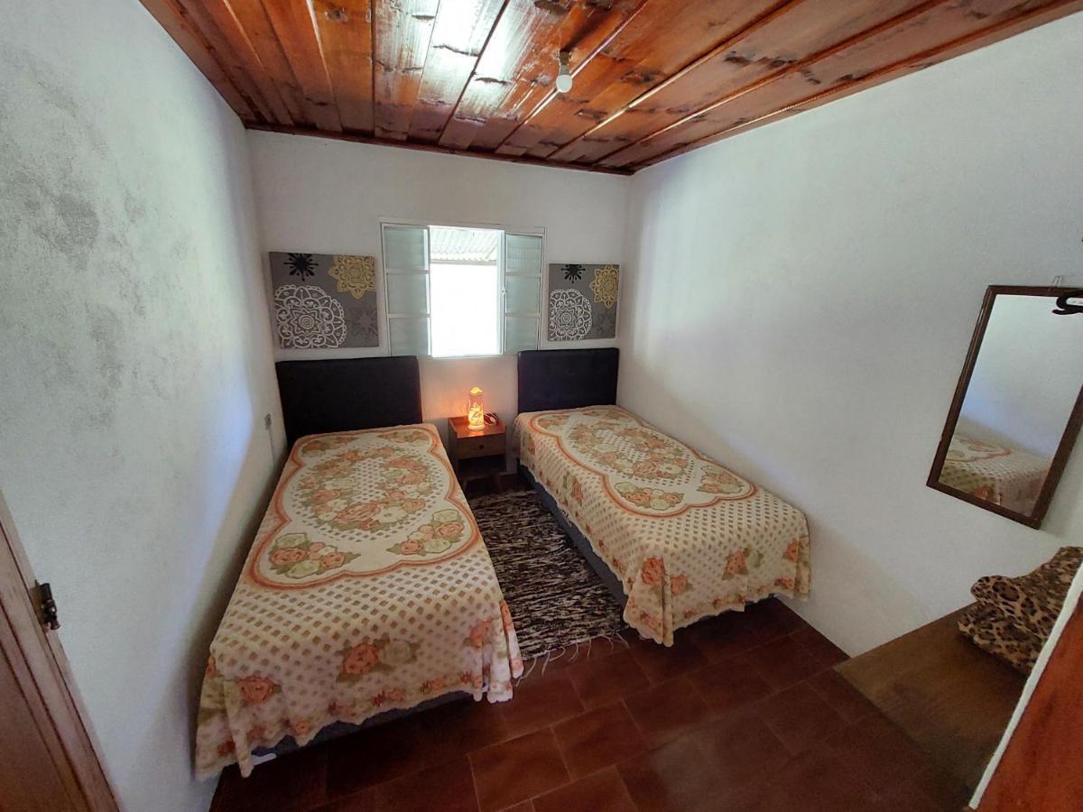 Casa Aconchegante Na Roca C/ Piscina/Churrasqueira กอนซัลวิซ ภายนอก รูปภาพ